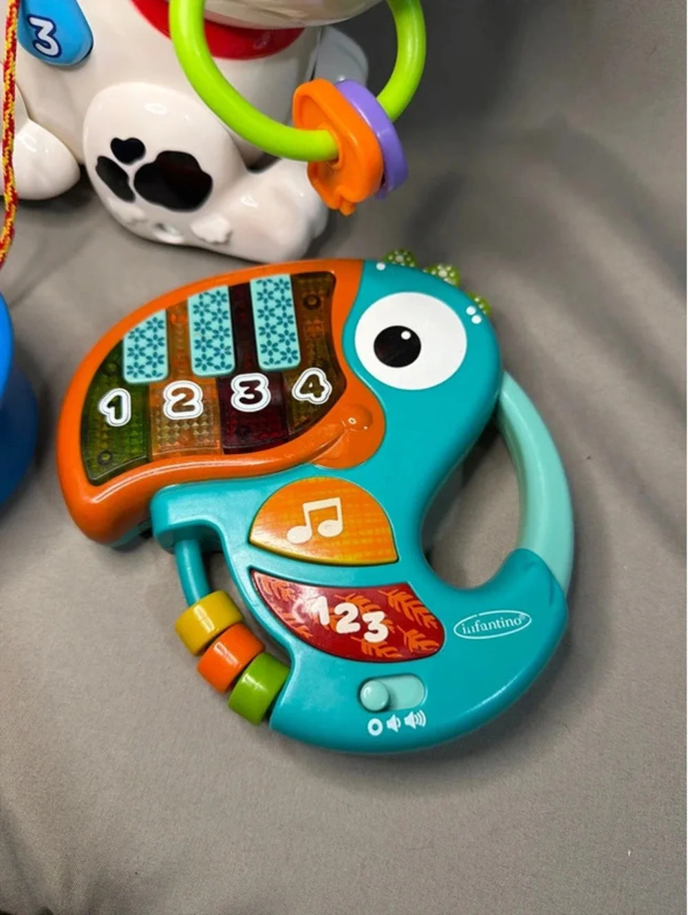 Infantino Go GaGa! Piano & Numbers Learning Toucan